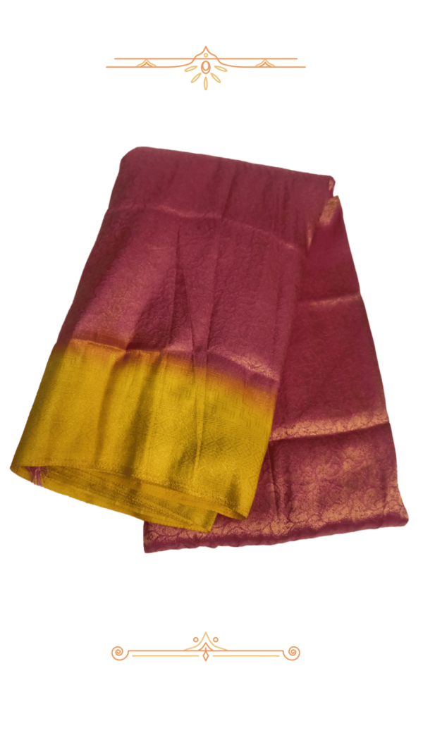 Red Banarasi Silk Saree with Gold Border – Traditional Elegance