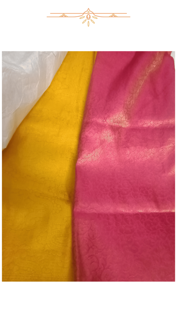 Grand Pallu of Red Banarasi Silk Saree – Handwoven Art
