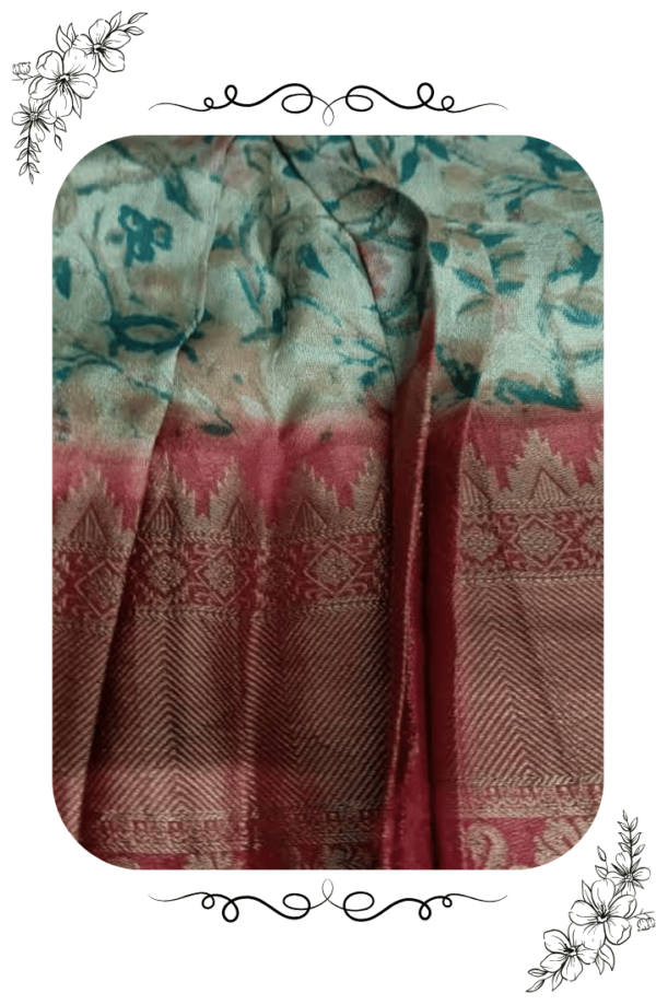 Graceful Georgette Saree – Lightweight & Elegant Draping - Image 11