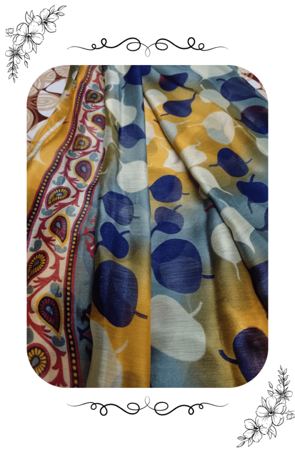 Detailed Designer Pattern of Fancy Saree