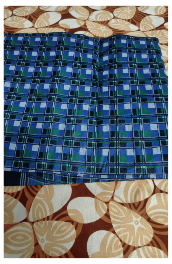 Blue Cotton Saree – Soft & Stylish Cotton Wear - Image 2