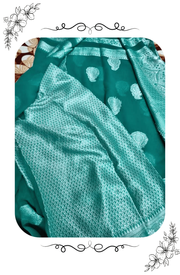 Blouse of Green Fancy Saree