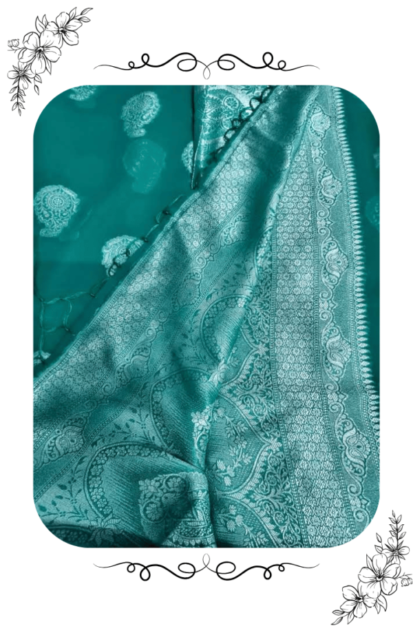 Blouse of Green Fancy Saree