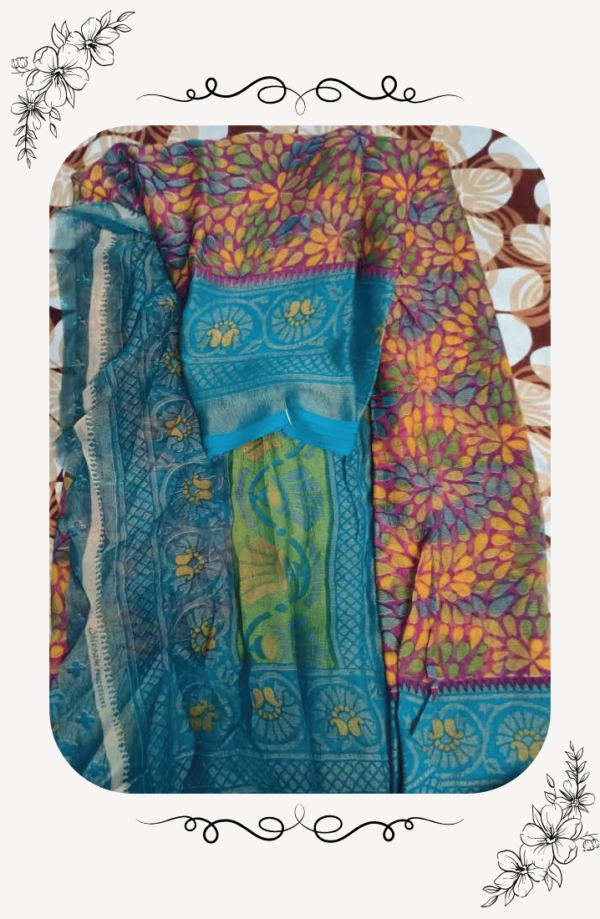 Detailed View of Brasso Saree Design Patterns