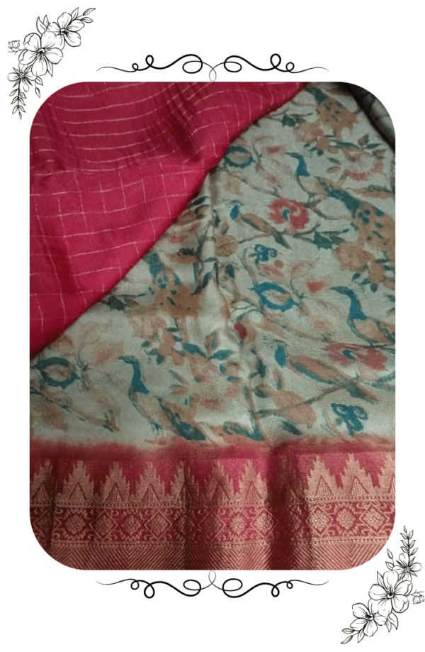 Graceful Georgette Saree – Lightweight & Elegant Draping - Image 7