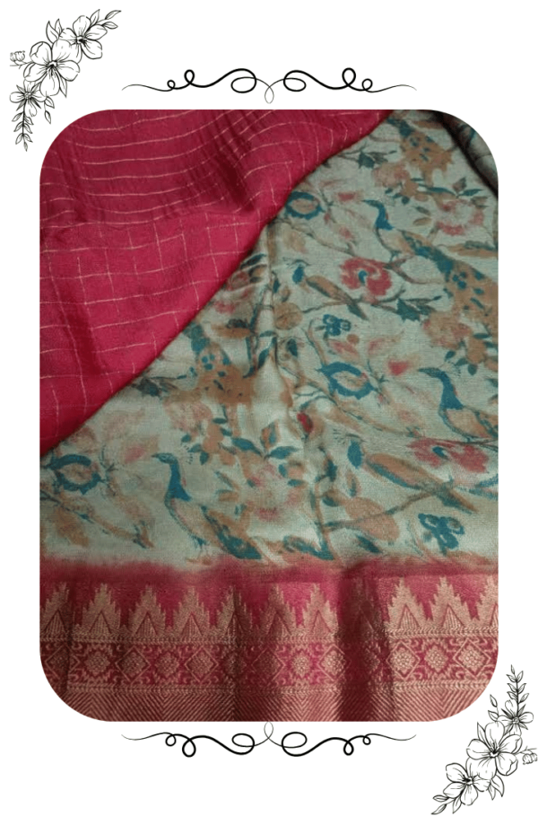 Graceful Georgette Saree – Lightweight & Elegant Draping - Image 9